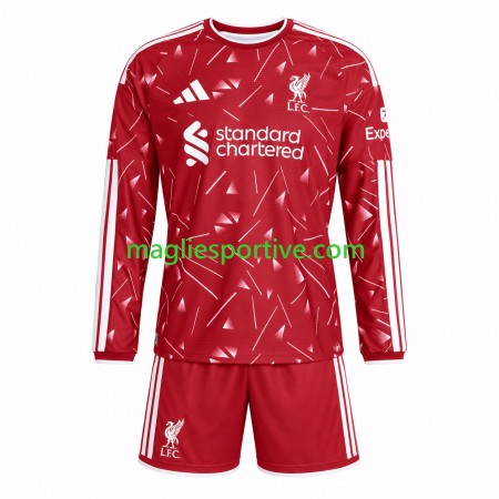 Completo Calcio Liverpool Bambino Divisa Prima 2026-2027 ML Completo Calcio Liverpool Bambino Divisa Prima 2026-2027 ML